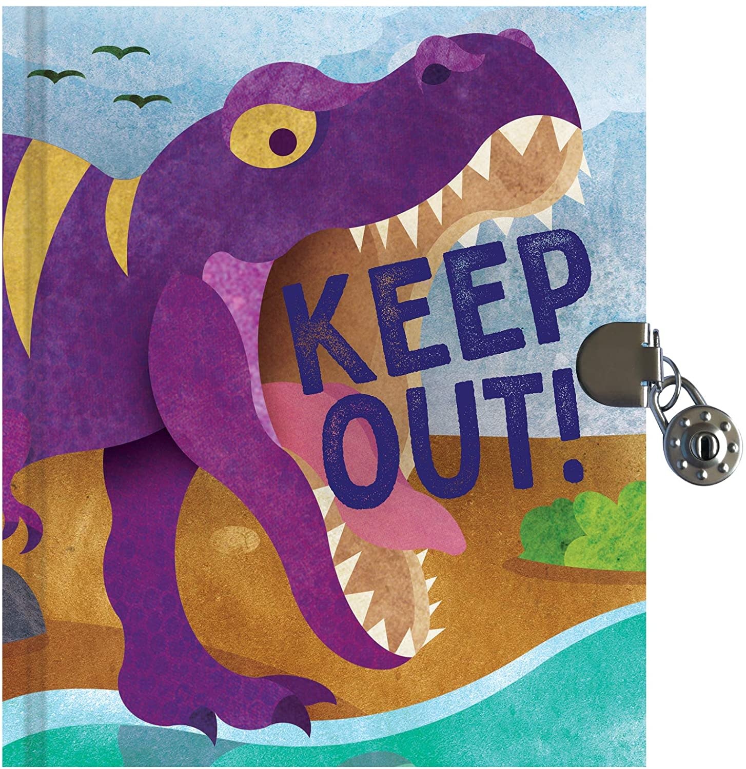 Mudpuppy T-Rex Locked Diary