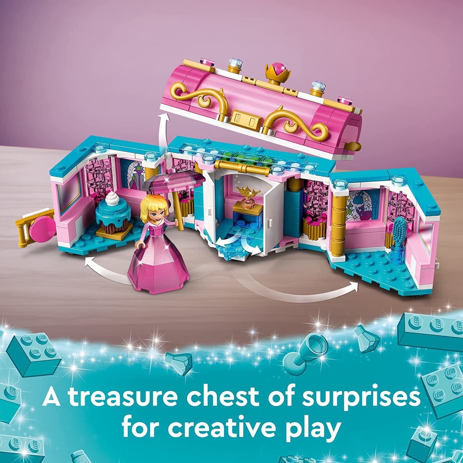 Lego Lego Disney Aurora, Merida, Tina Enchanted Creations