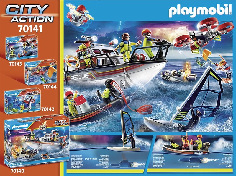 Playmobil Playmobil City Action Water Rescue with Dog