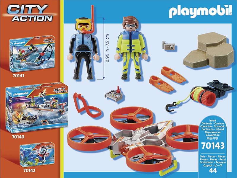 Playmobil Playmobil City Action Diver Rescue with Drone
