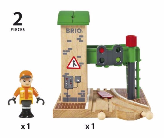 Brio Brio World Train Signal Station