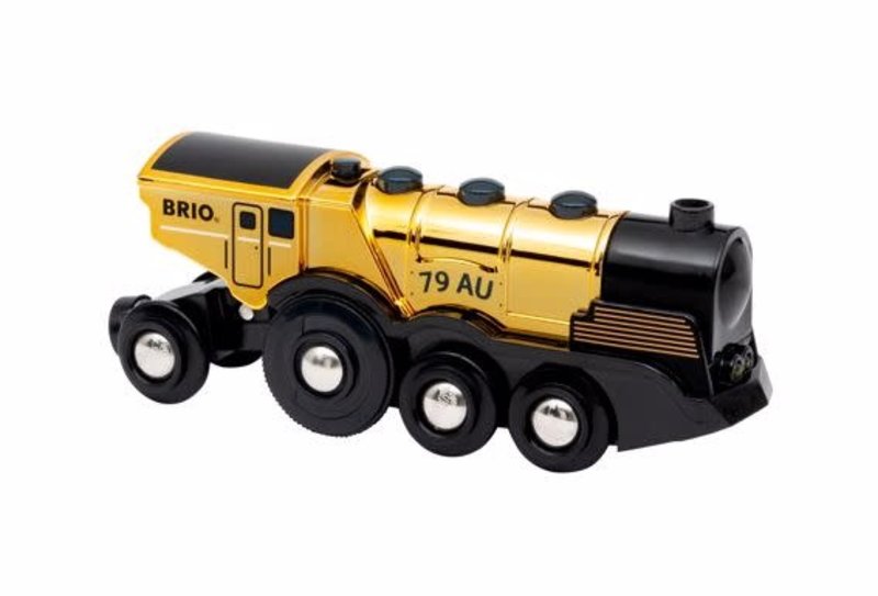 Brio Brio World Train Mighty Gold Locomotive
