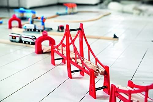 Brio Brio World Trains Double Suspension Bridge