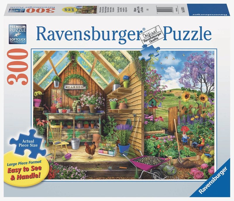 Ravensburger Puzzle 300pc Large Format Gardener's Getaway