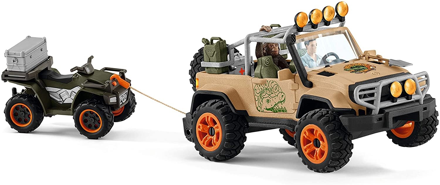 Schleich Schleich Wild LIfe 4x4 Vehicle with Winch