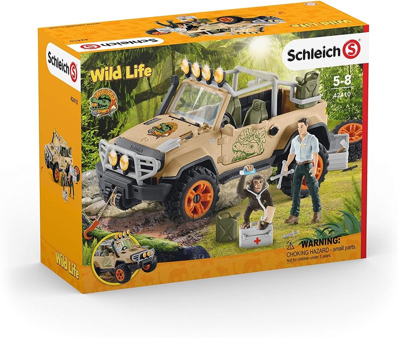 Schleich Schleich Wild LIfe 4x4 Vehicle with Winch