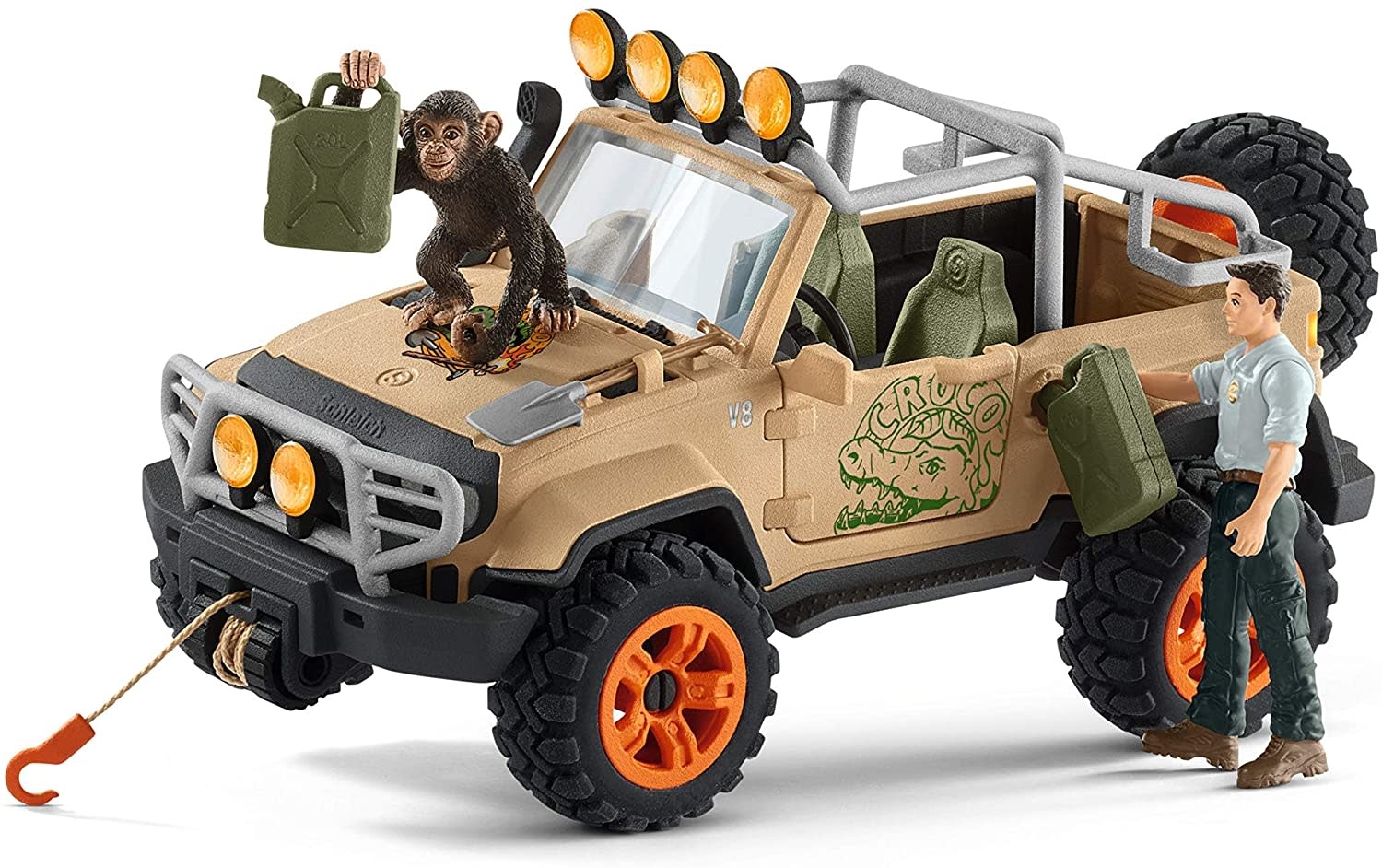 Schleich Schleich Wild LIfe 4x4 Vehicle with Winch