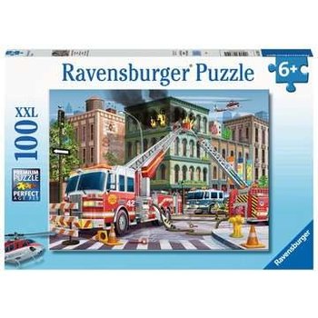 Ravensburger Ravensburger Puzzle 100pc Fire Truck Rescue