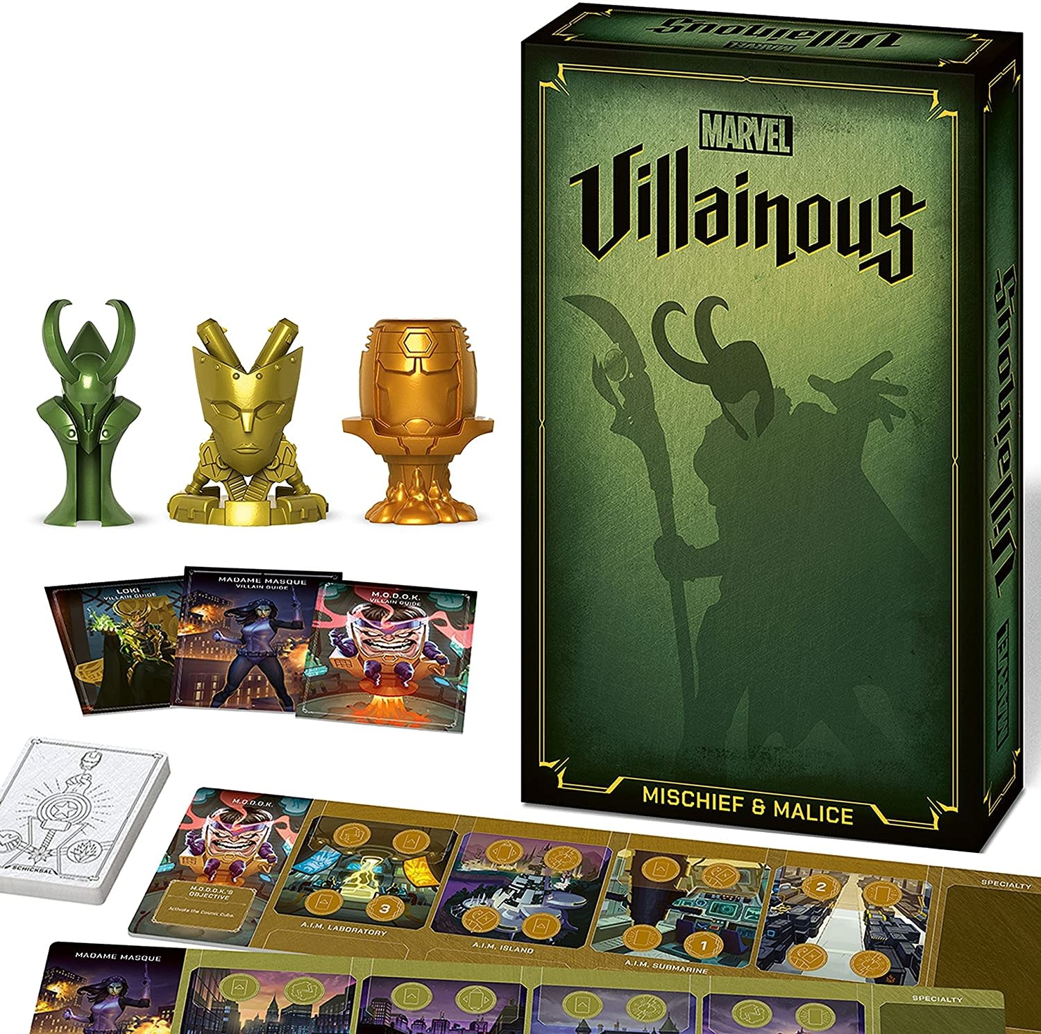 Ravensburger Disney's Villainous Marvel Game Exp Mischief & Malice