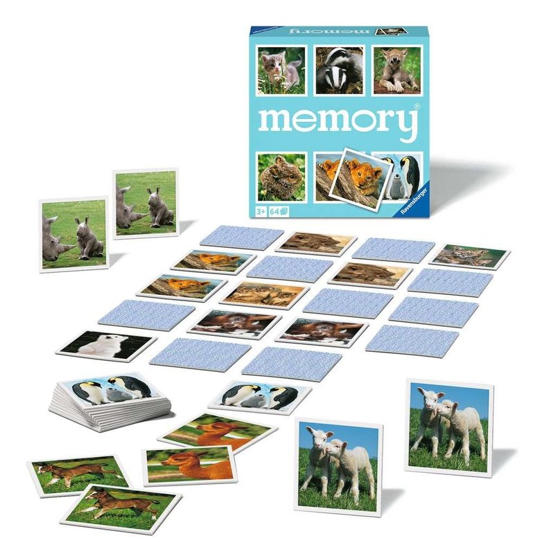 Ravensburger Ravensburger Memory Game Baby Animals