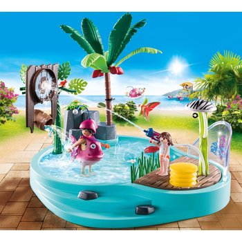 Playmobil Playmobil Beach Aqua Small Pool with Water Sprayer