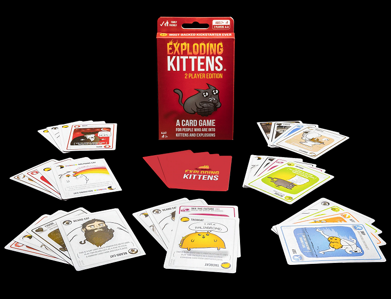 Exploding Kittens Game Two Player