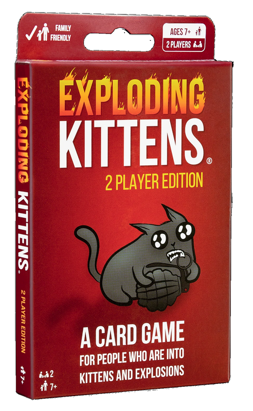 Exploding Kittens Game Two Player