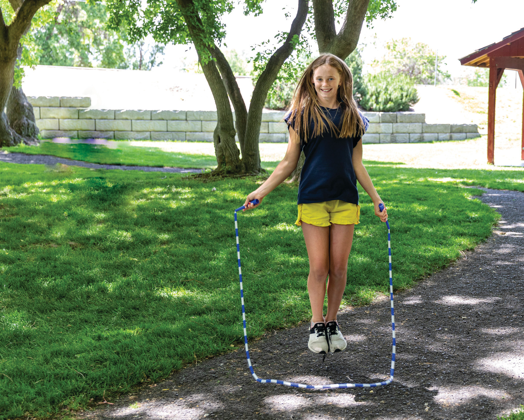 Just Jump It Just Jump It Skipping Rope Plastic Beaded Red