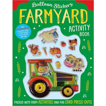 Balloon Stickers Book Farmyard