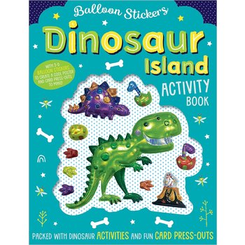 Make Believe Ideas Balloon Stickers Book Dinosaurs