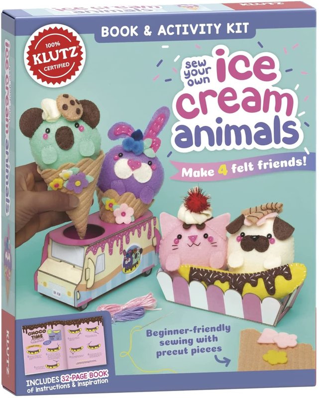 Klutz Klutz Book Sew Your Own Ice Cream Animals