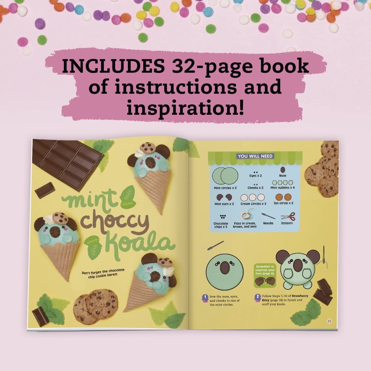 Klutz Klutz Book Sew Your Own Ice Cream Animals