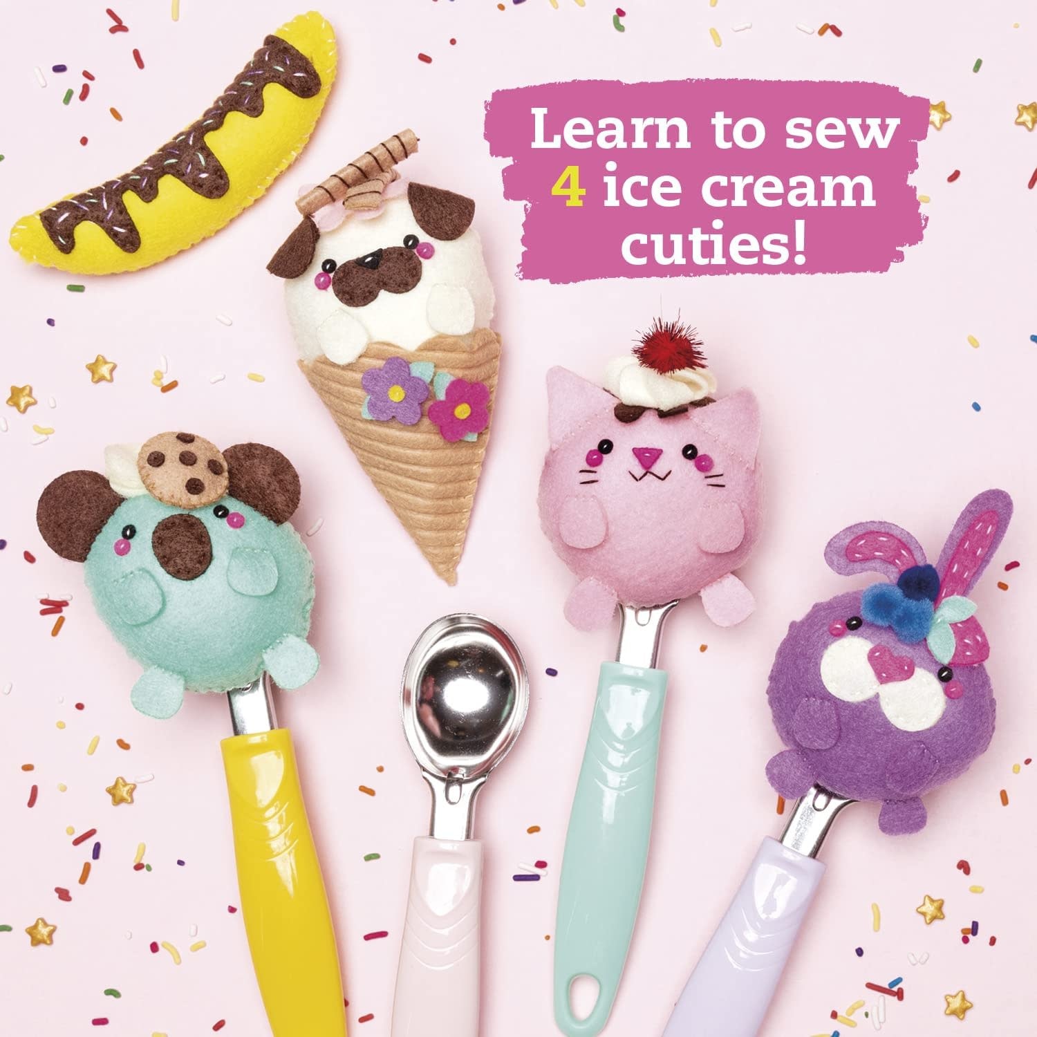 Klutz Klutz Book Sew Your Own Ice Cream Animals
