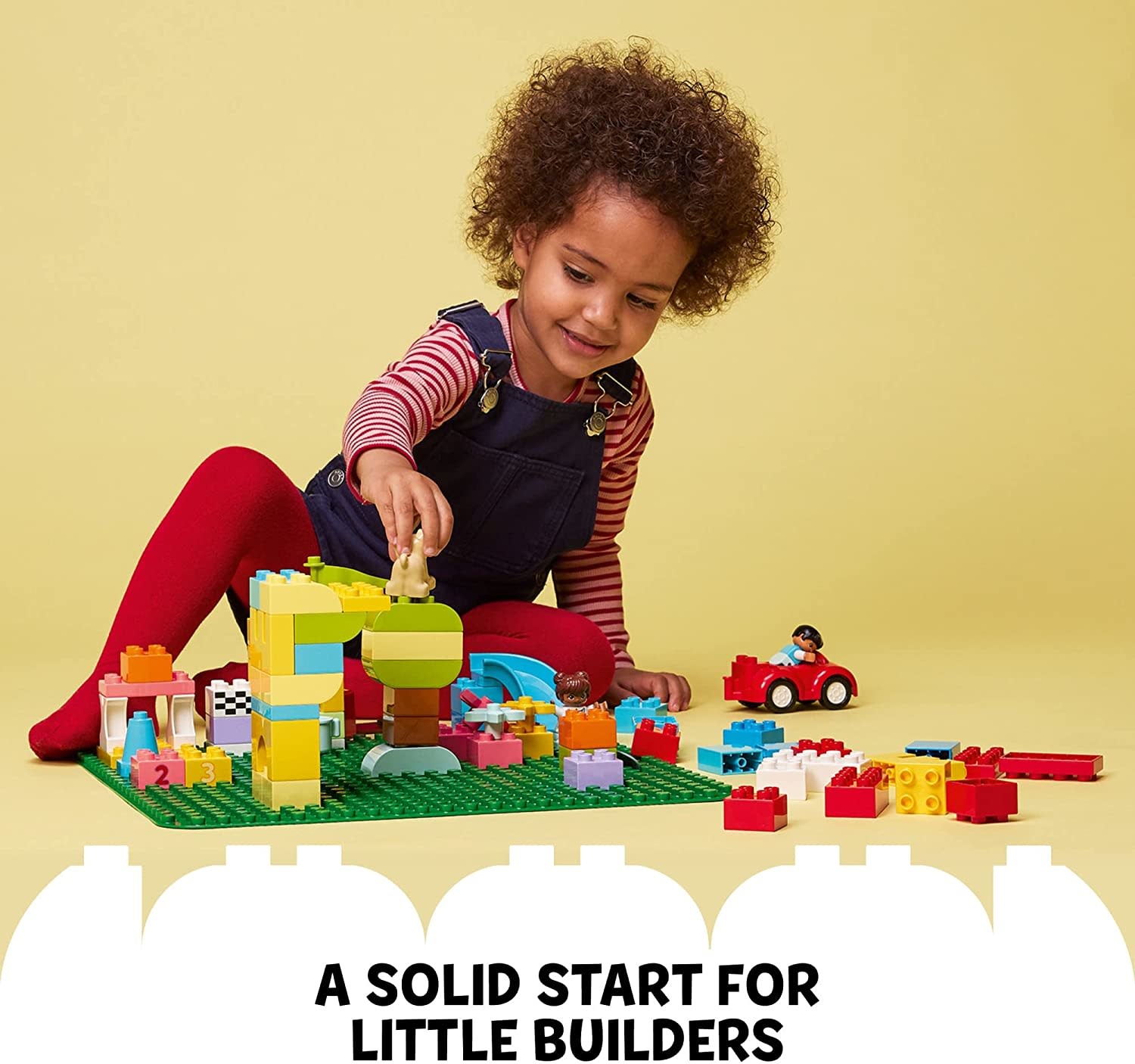 Lego Lego Duplo Green Building Plate