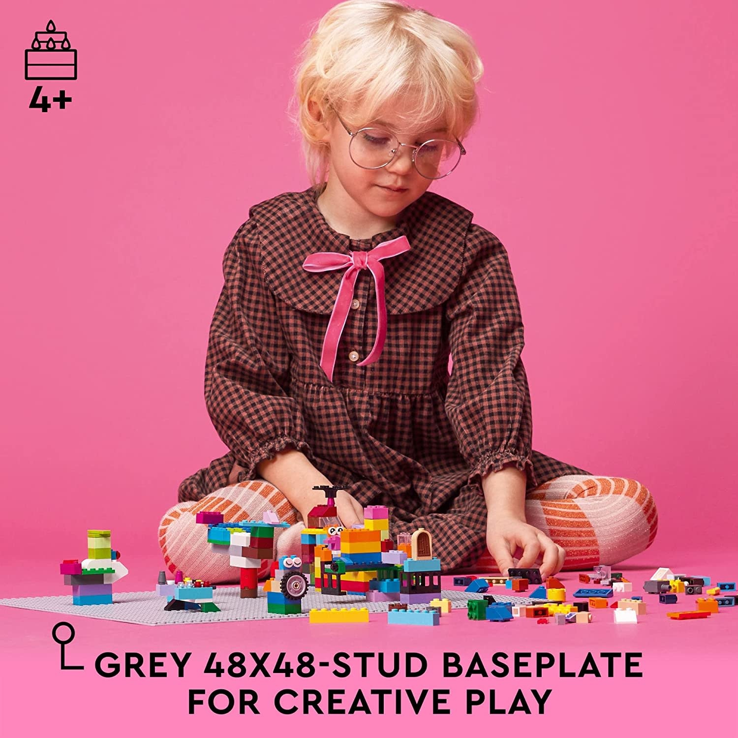 Lego Lego Classic Baseplate Gray