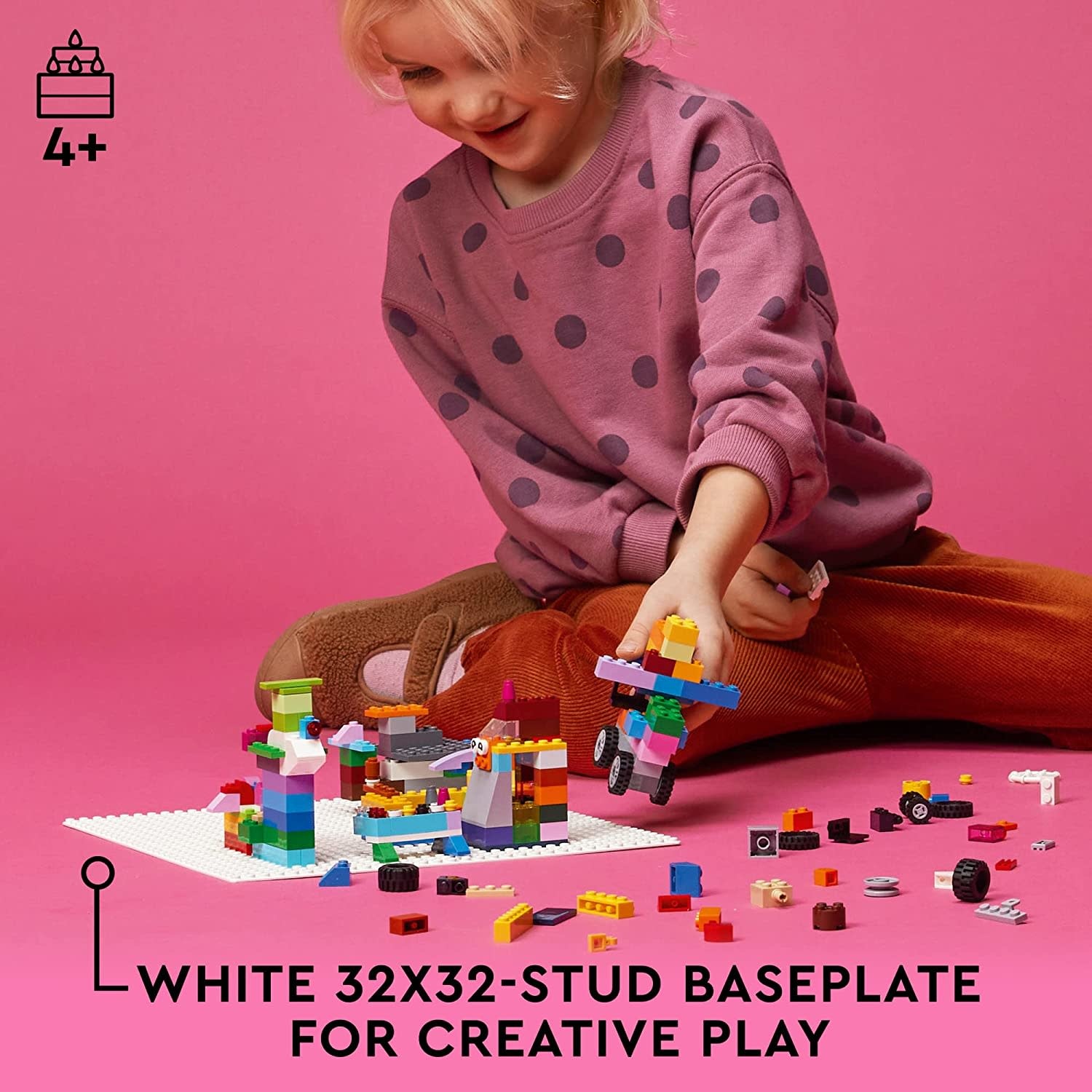 Lego Lego Classic Baseplate White