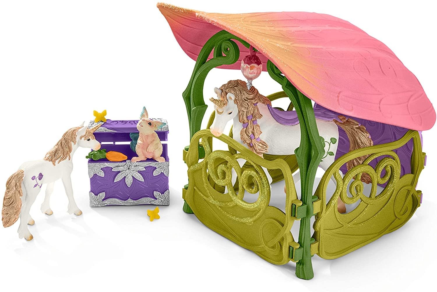 Schleich Schleich Bayala Glittering Flower House with Unicorns