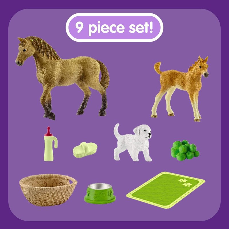 Schleich Schleich Horse Club Sarah's Baby Animal Care