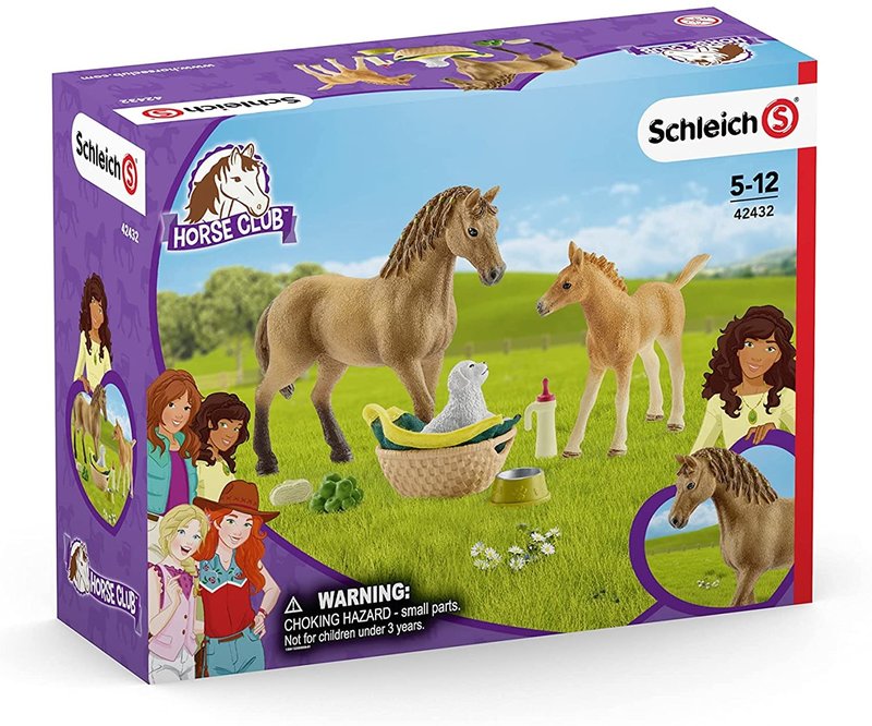 Schleich Schleich Horse Club Sarah's Baby Animal Care