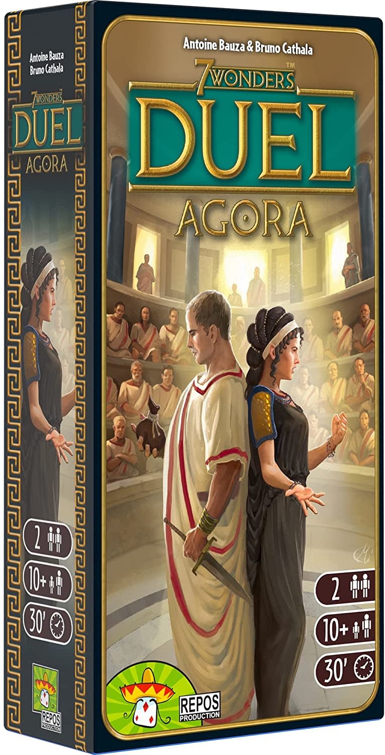 Repos Game 7 Wonders Duel Agora Expansion