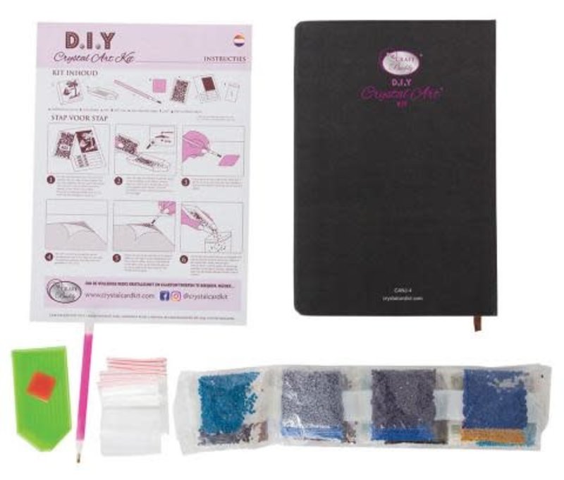 Crystal Art Notebooks Skull
