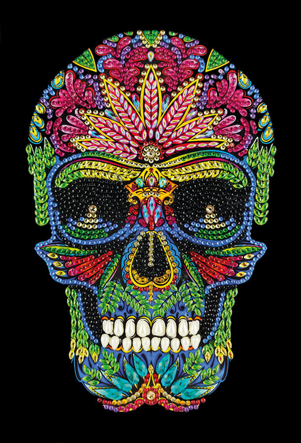 Crystal Art Notebooks Skull