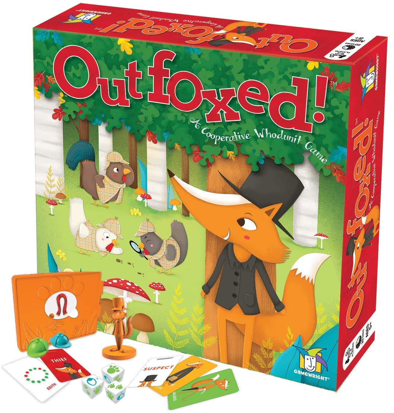 Gamewright Game Outfoxed