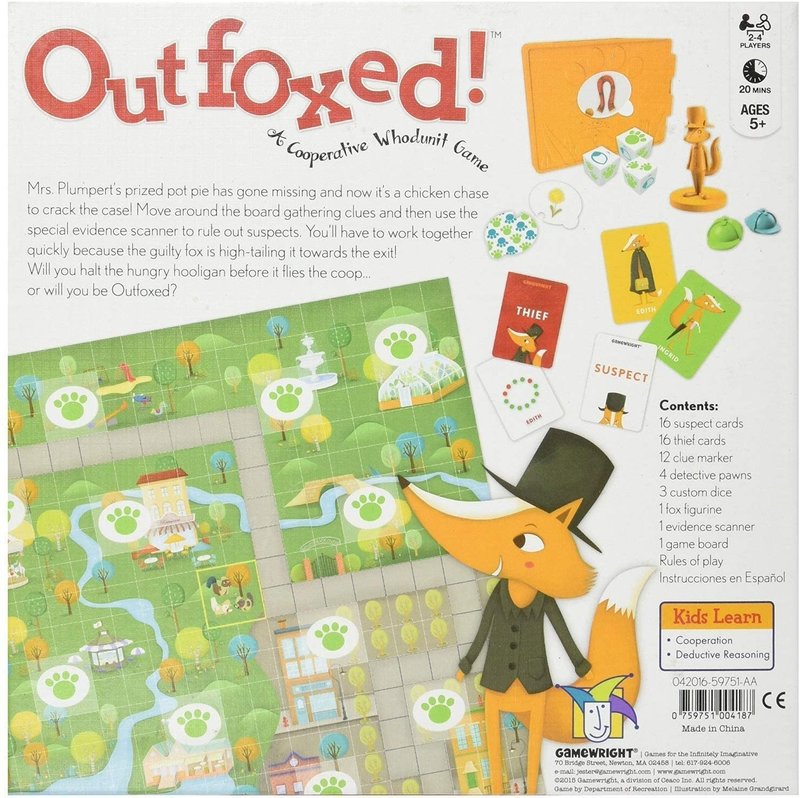 Gamewright Game Outfoxed