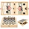 Rustk 2 in 1 Foldable Chess & Fast Sling Puck