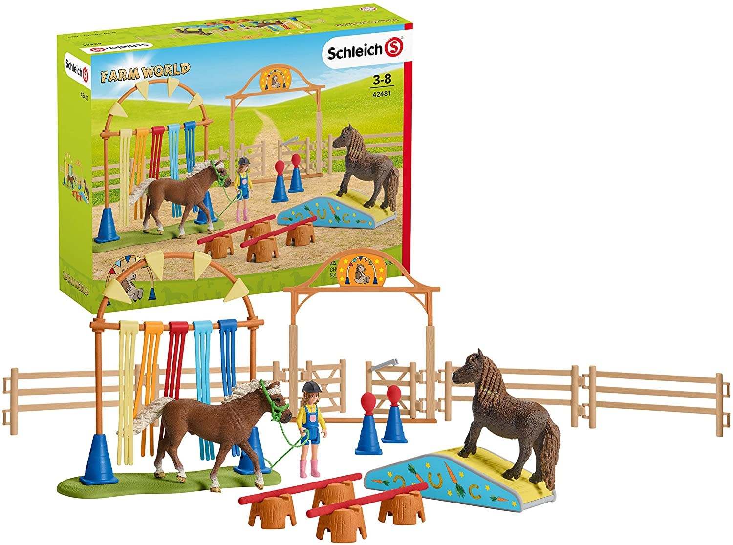 Schleich Schleich Farm World Pony Agility Training