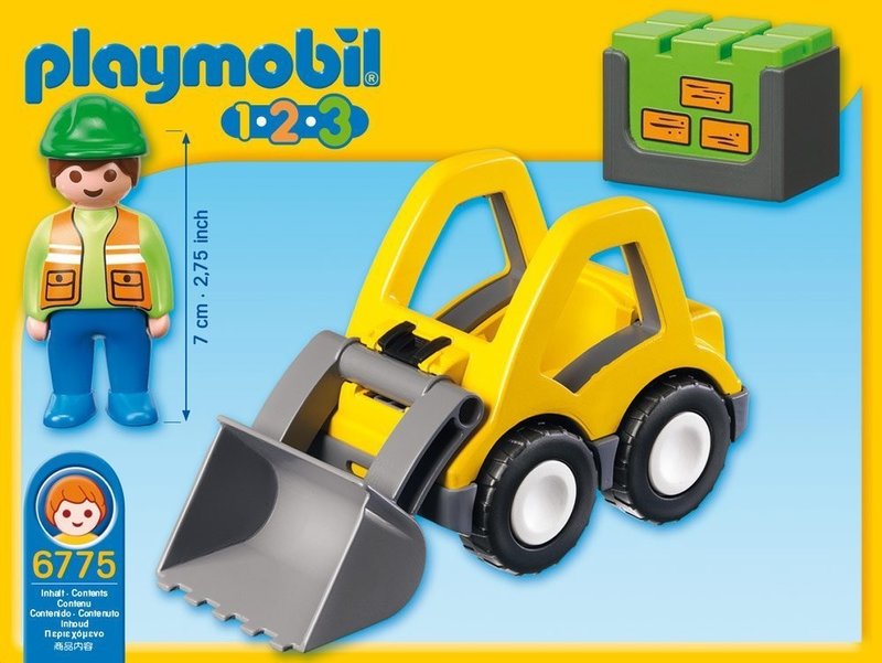 Playmobil Playmobil 123 Excavator