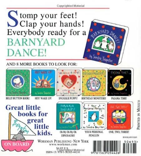Barnyard Dance Board Book