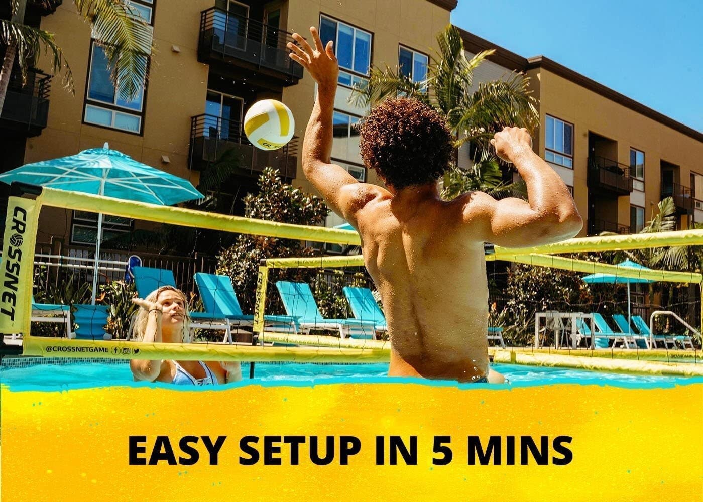 Crossnet H20 Four Square Volleyball