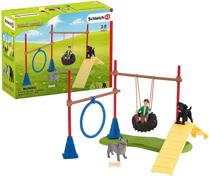 Schleich Schleich Farm World Puppy Agility Training