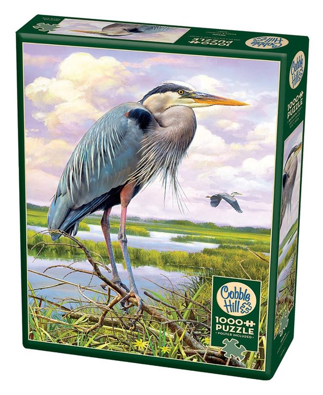Cobble Hill Puzzles Cobble Hill Puzzle 1000pc Heron