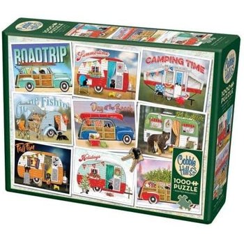 Cobble Hill Puzzles Cobble Hill Puzzle 1000pc Hitting the Road