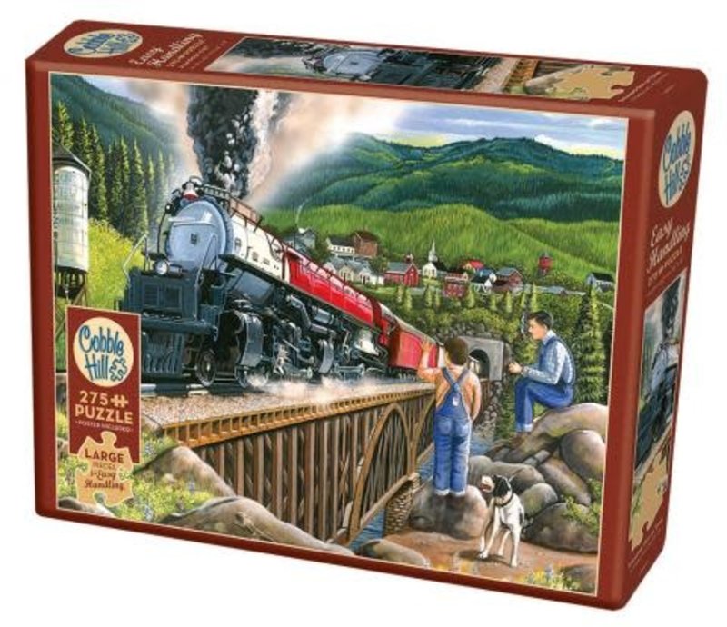 Cobble Hill Puzzles Cobble Hill Puzzle 275pc Steaming Out of Town