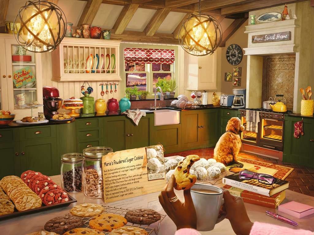 Ravensburger Ravensburger Puzzle 750pc Large Format Cozy Kitchen