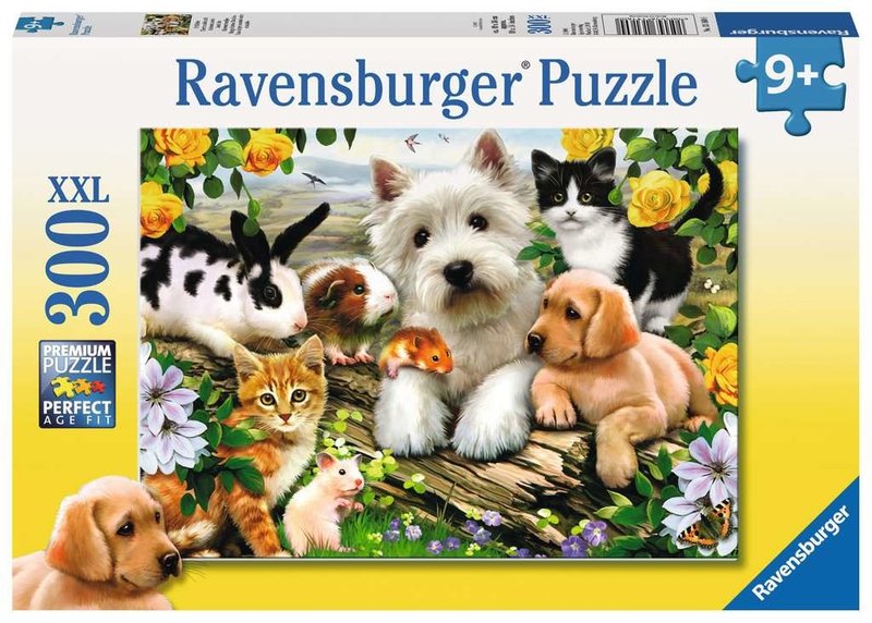 Ravensburger Ravensburger Puzzle 300pc Happy Animal Buddies