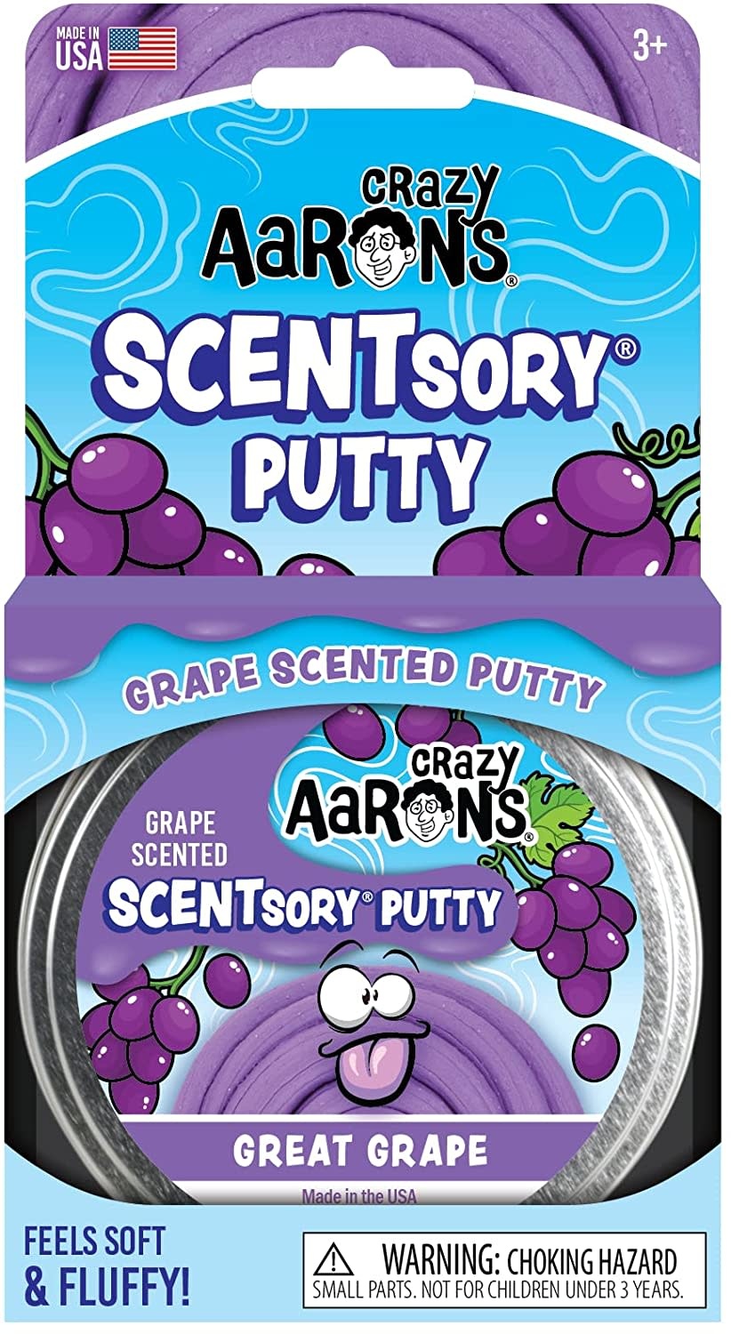 Crazy Aaron Crazy Aaron's SCENTsory Putty Fruities - Great Grape