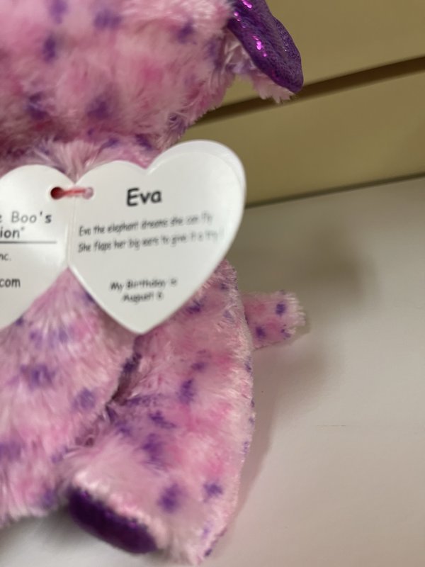 Ty Ty Beanie Boo Regular Eva Elephant