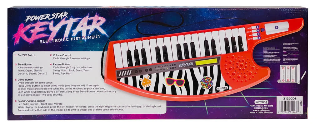 Power Star Keytar Keyboard