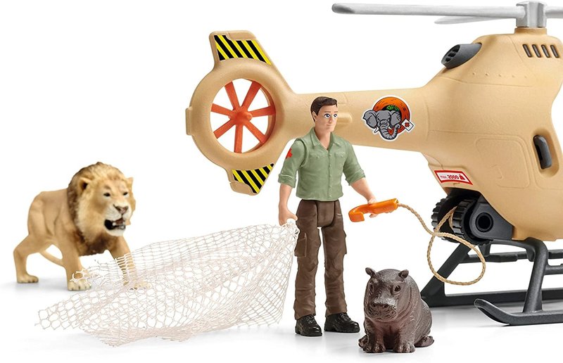 Schleich Schleich Wild LIfe Animal Rescue Helicopter