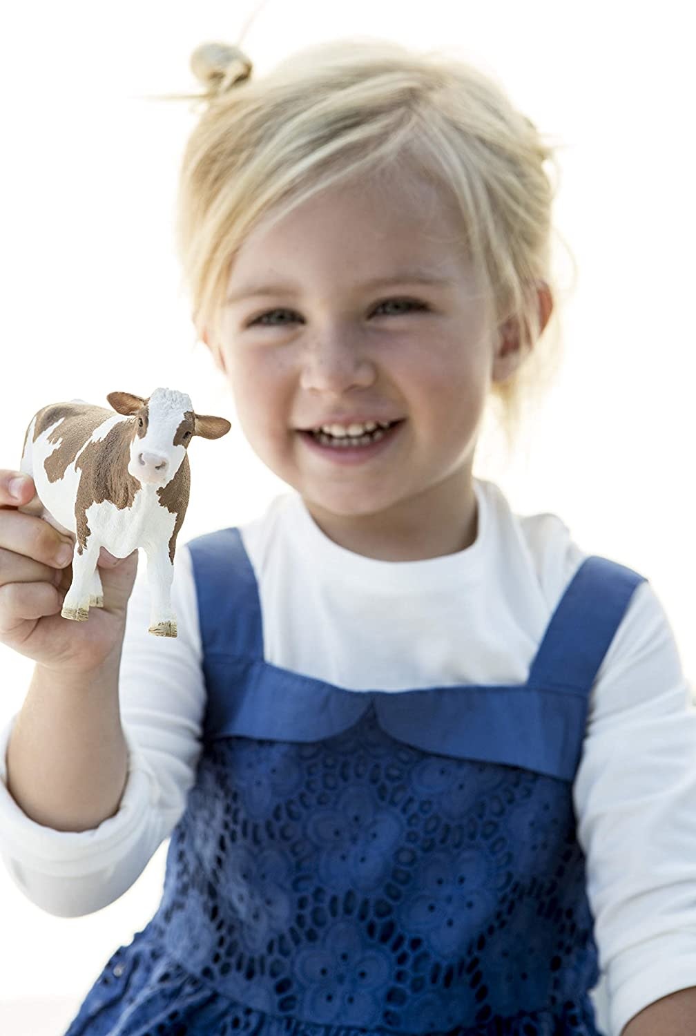 Schleich Schleich Farm World Simmental Cow